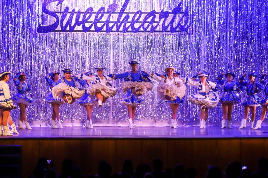 The+Sweetheart+Seniors+perform+their+final+routine