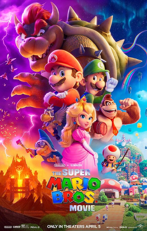 Super Mario Bros Movie Poster